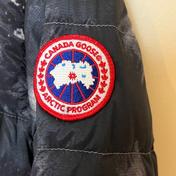 Canada Goose Brookvale Hooded Down Jacket - Women's Size XL - Black Gray - Picture 5 of 15